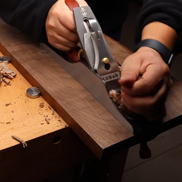 Spokeshave Flat - 평평한 바닥의 구리 스포크날 금속 나무