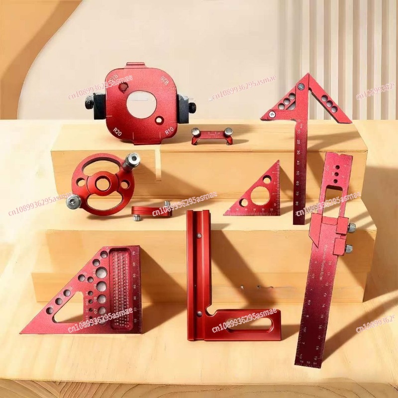 Woodworking Plans Free - 목공 측정 도구 세트(보관 케이스 포함)