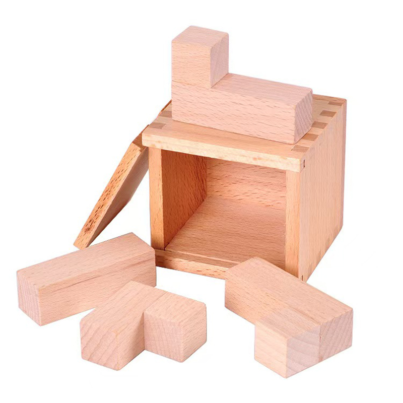 Woodworking Kids Toys - 마법의 IQ 블록의 비스듬한 배치 성인을위한