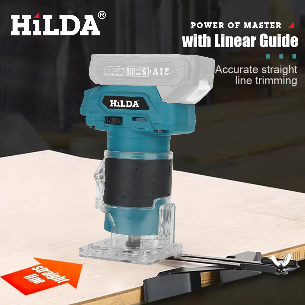 Woodworking Asmr - HILDA 전기 트리밍 목공 트리밍 기계