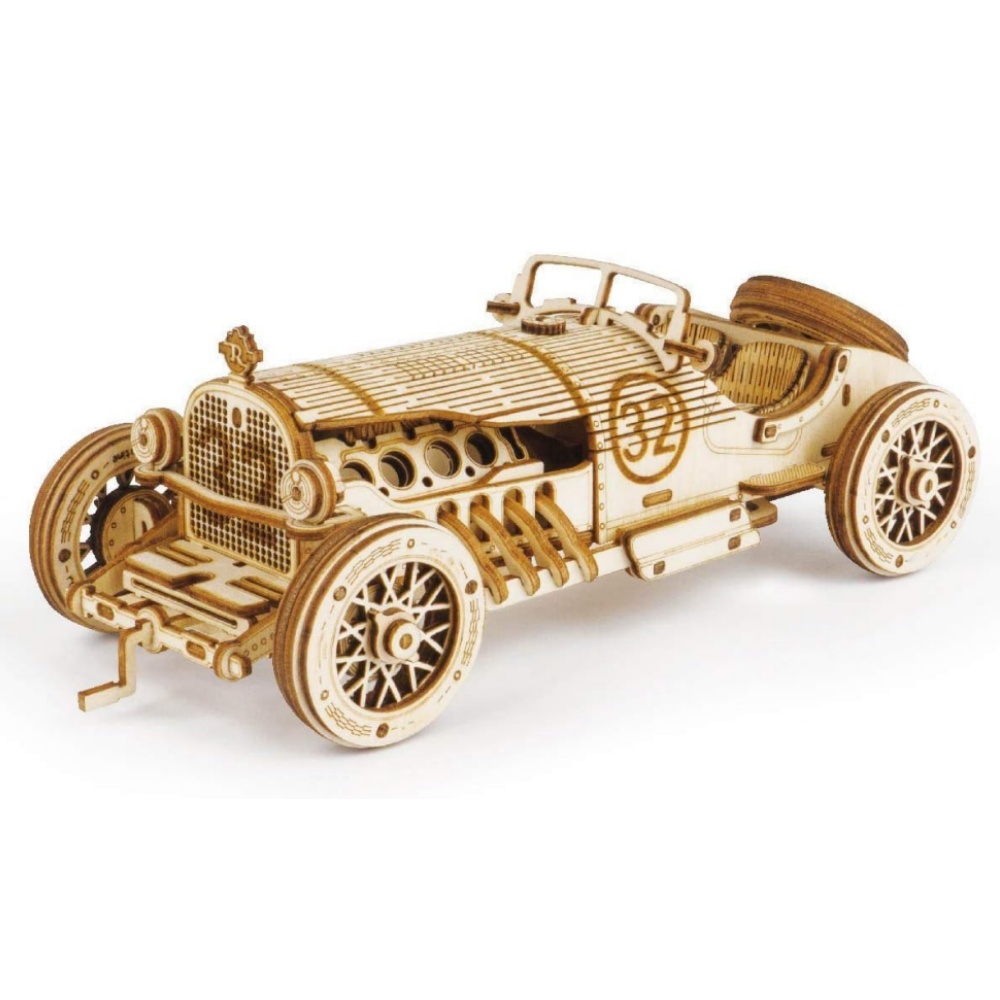 Woodworking Kits For Kids - 로보타임 클래식 자동차 3D 나무 퍼즐