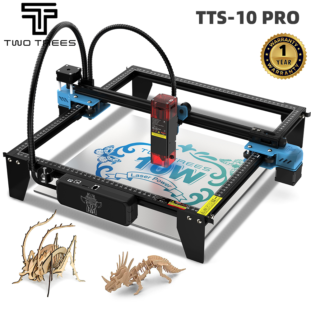 Woodworking Logos - TWOTREES TTS-10 Pro 레이저 조각기 스테인레스