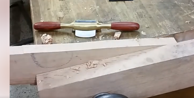 Spokeshave Flat - 서양식 목공용 구리 스포크쉐이브 플랫 베이스