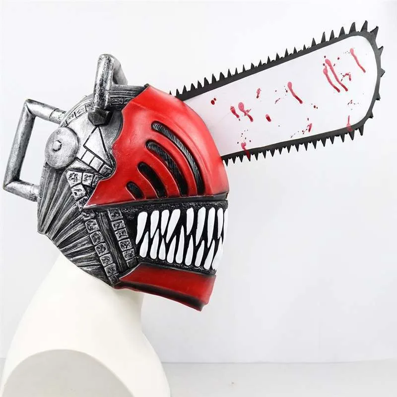 Woodworking Mask - 체인소맨 포치타 마스크 할로윈 코스튬 파티