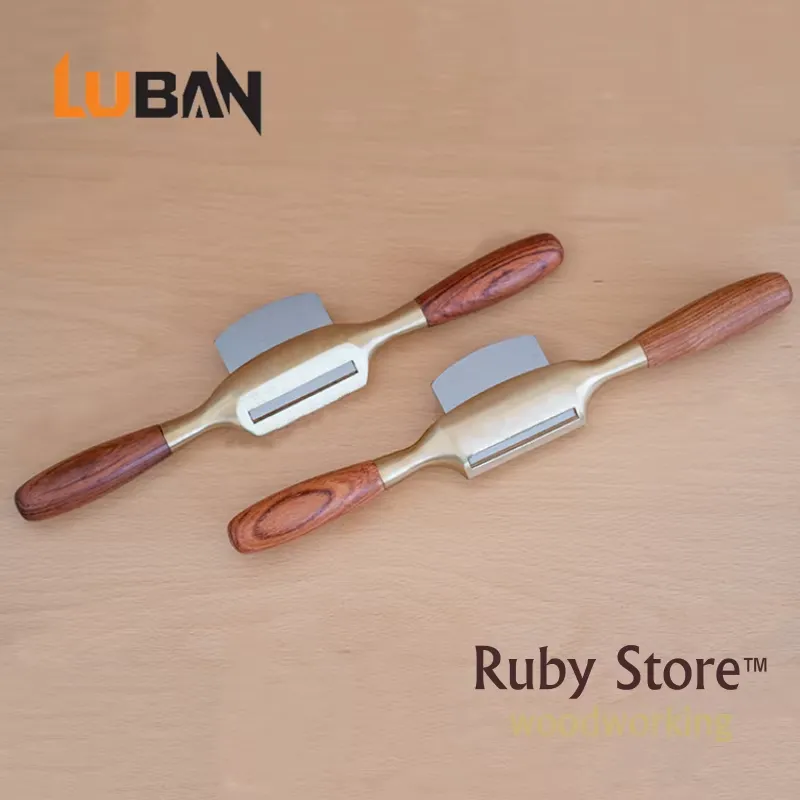 Spokeshave Flat - 2개 세트 Qiangsheng Luban 스포크쉐이브 청동