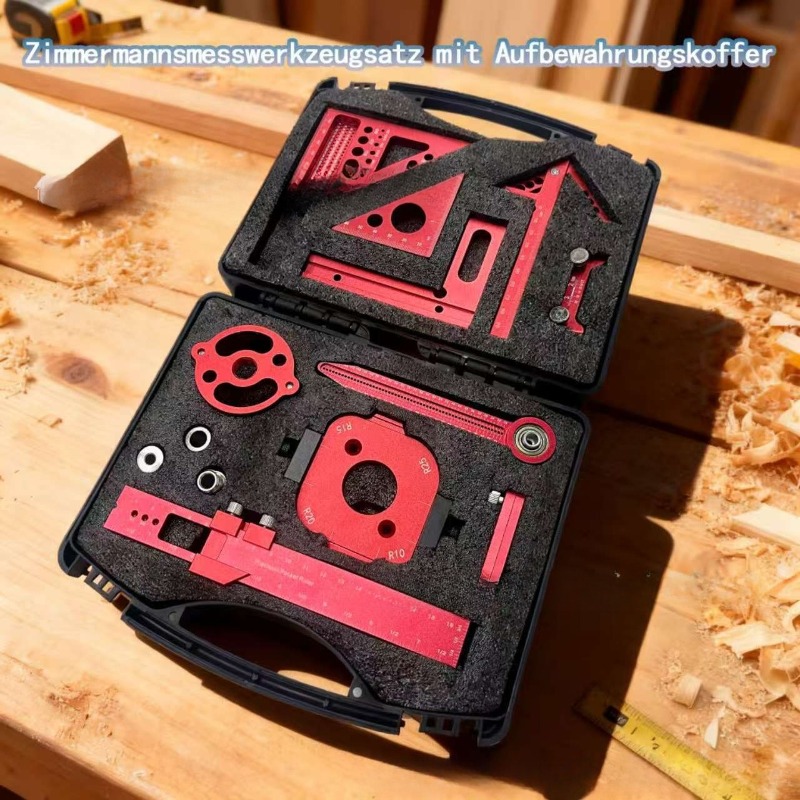 Woodworking Plans Free - 목공 측정 도구 키트(보관함 포함) 프로젝트