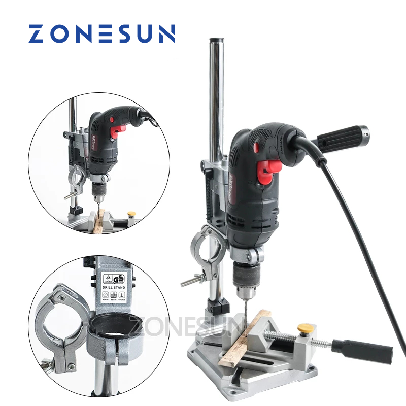 ZONESUN 고정형 전기 드릴 홀더 브래킷 드레멜 그 - Woodworking Drill 리뷰 및 가격