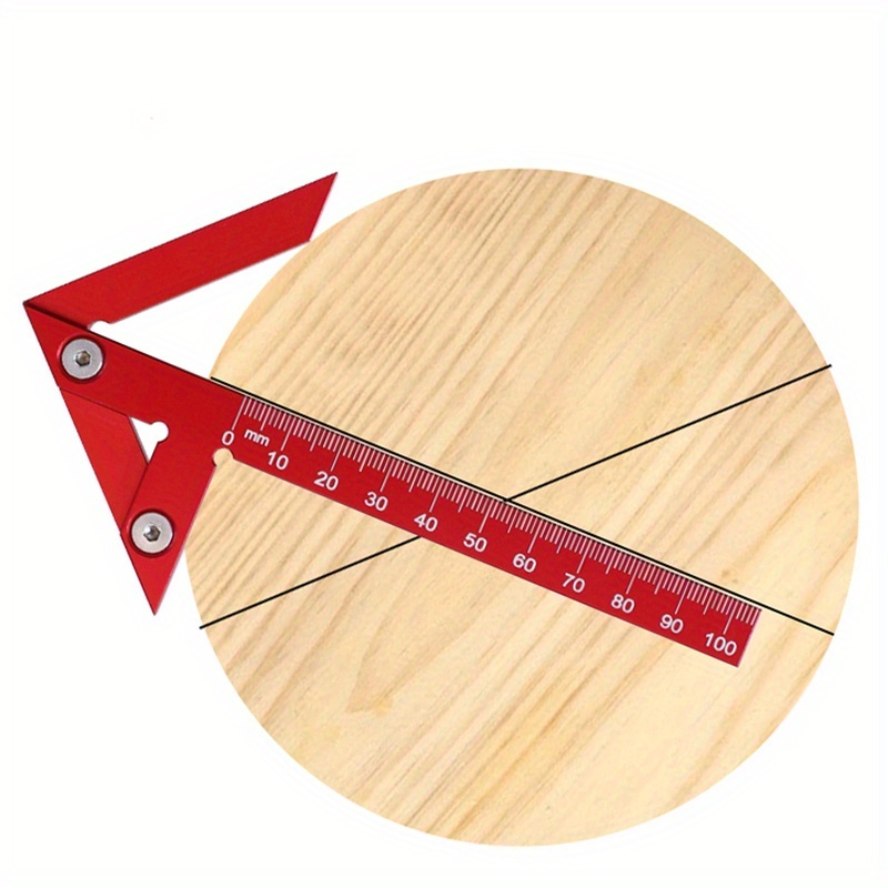 센터 파인더 라인 게이지 45/90도 각도 마킹 룰러, - Woodworking Basics 리뷰 및 가격