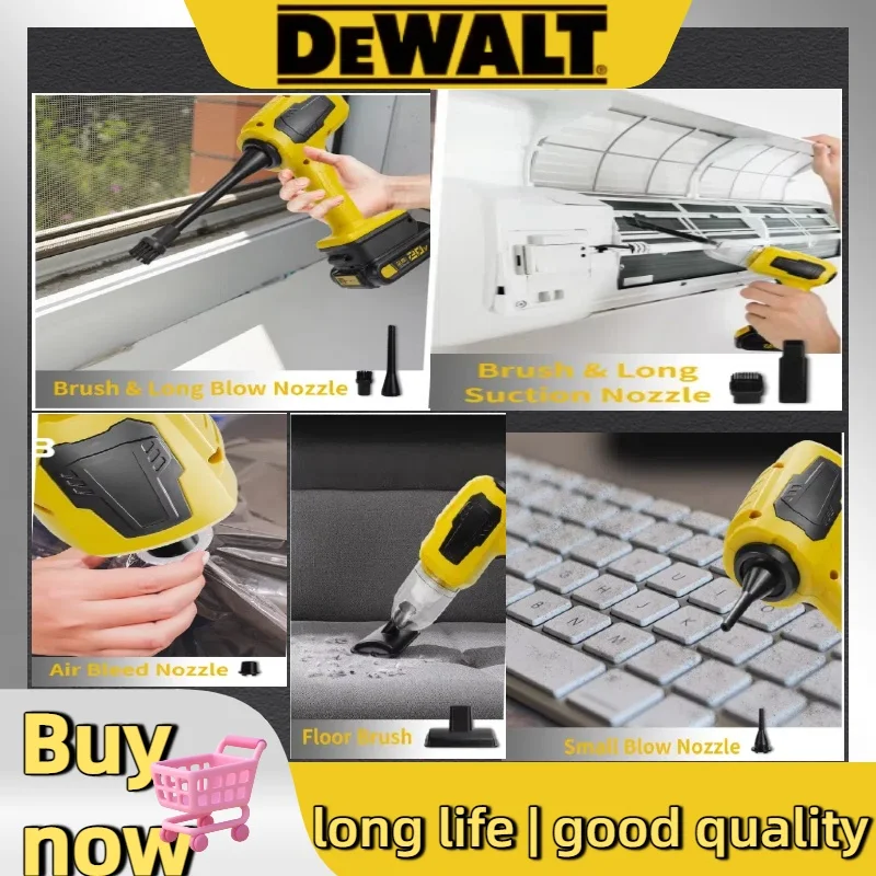 DEWALT 휴대용 자동차 진공 청소기 10Kpa 무선 - Woodworking Dust Collection 리뷰 및 가격
