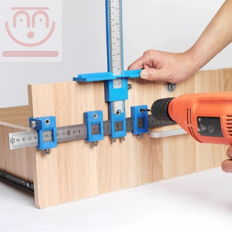 목공 핸들 포지셔너, 보조 공구 캐비닛 도어 펀처, 목 - Woodworking Drill 리뷰 및 가격