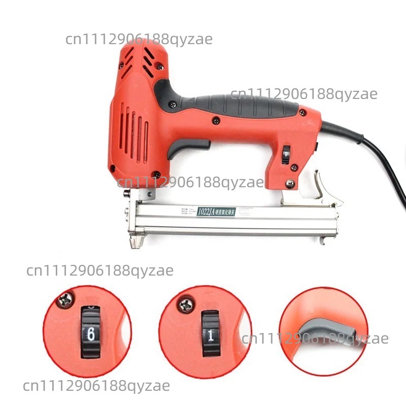 전기 네일 스테이플 건 조절 가능 1022야드 네일 건 - Woodworking Nail Gun 리뷰 및 가격