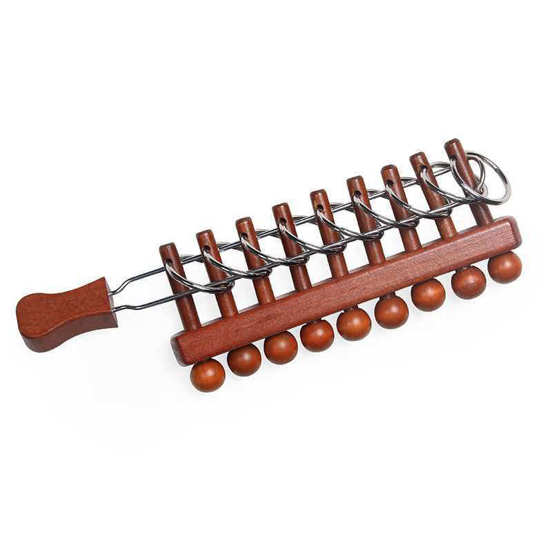 고전 중국식 아홉 링 퍼즐 성인 및 어린이용 고난이도  - Woodworking Kids Toys 리뷰 및 가격