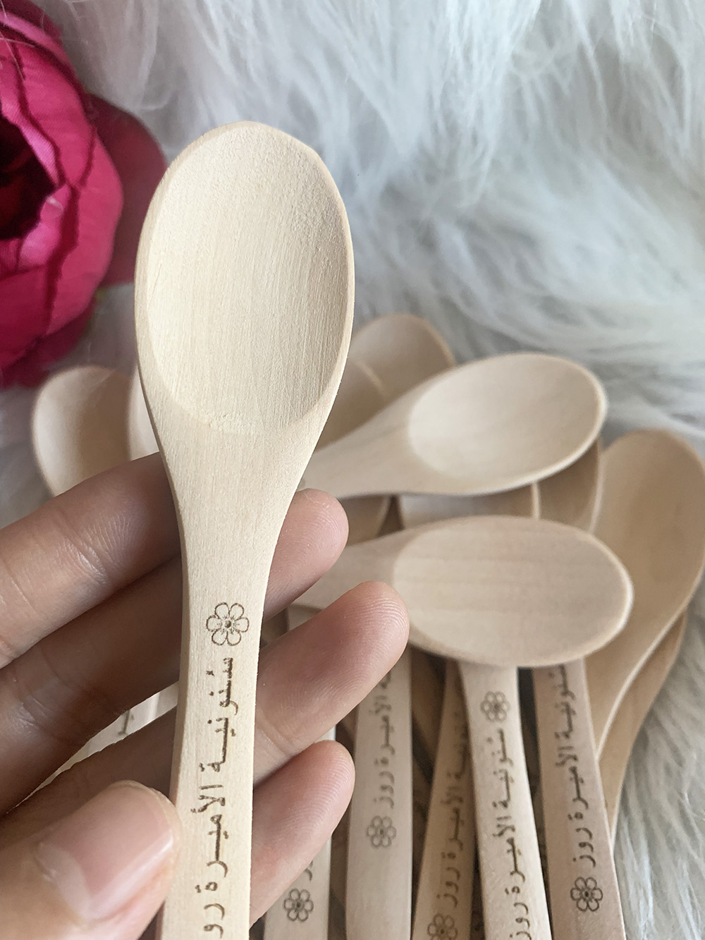 맞춤 로고 나무 숟가락 꿀 커피 티스푼 맞춤형 주방 요 - Woodworking Logos 리뷰 및 가격