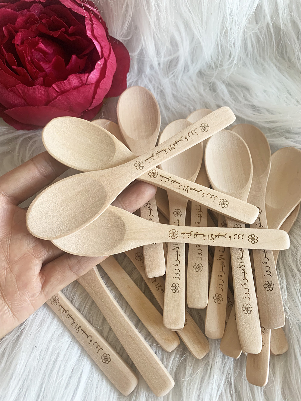 맞춤 로고 나무 숟가락 꿀 커피 티스푼 맞춤형 주방 요 - Woodworking Logos 리뷰 및 가격