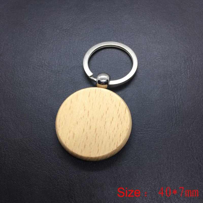 너도밤나무 원형 직사각형 맞춤형 나무 키 체인, 레이저 - Woodworking Logos 리뷰 및 가격