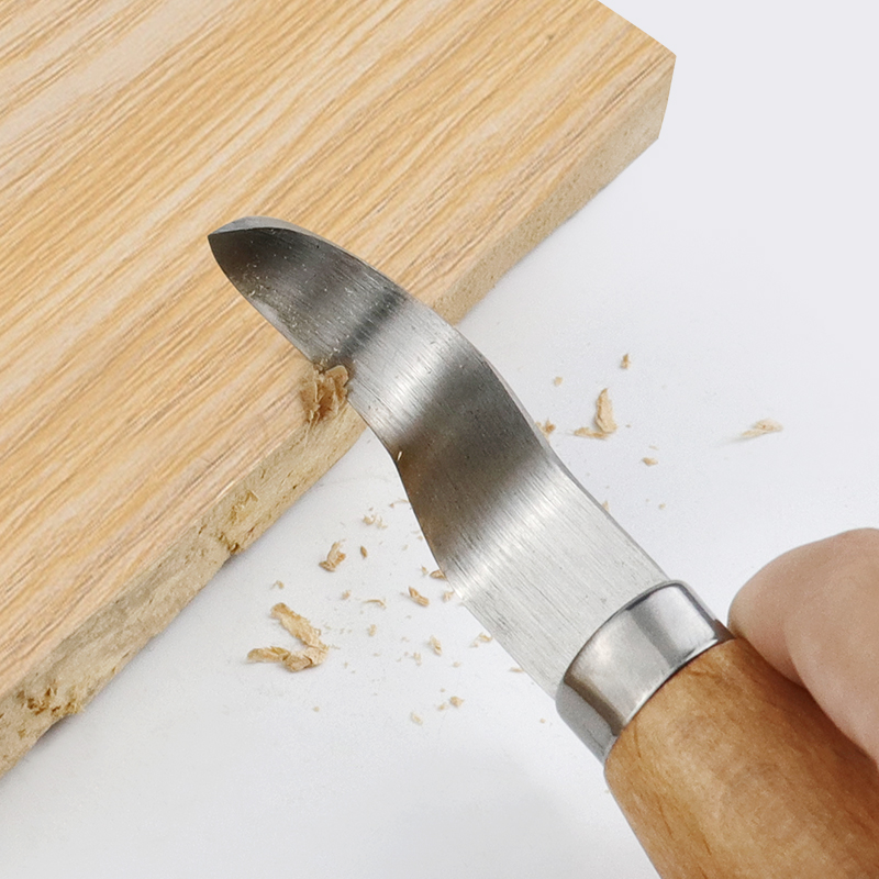 스테인리스 철 조각 칼 너도밤나무 손잡이 곡선형 직선형 - Woodworking Basics 리뷰 및 가격