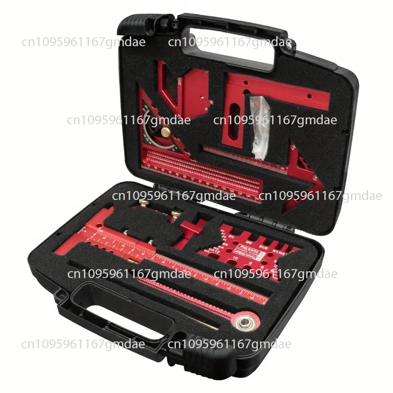 보관 상자가 포함된 목공 측정 도구 키트 10종 세트  - Woodworking Plans Free 리뷰 및 가격