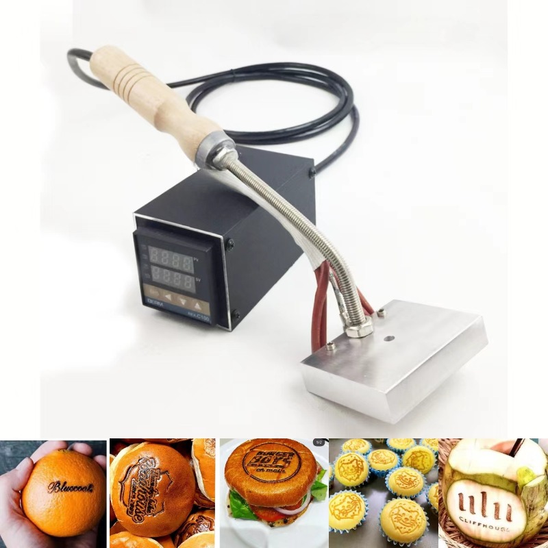 500W 220V/110V 가죽 핫 스탬핑 기계 케이크 - Woodworking Logos 리뷰 및 가격