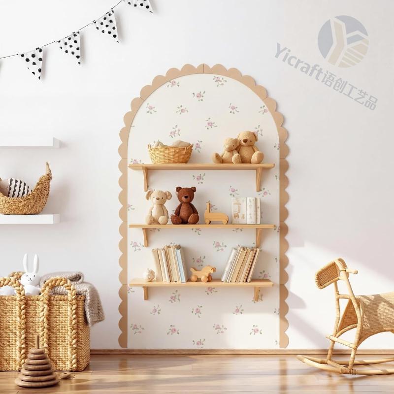 [신제품] 나무 벽 아치 장식 DIY 미완성 목재 프레 - Woodworking Kids Toys 리뷰 및 가격
