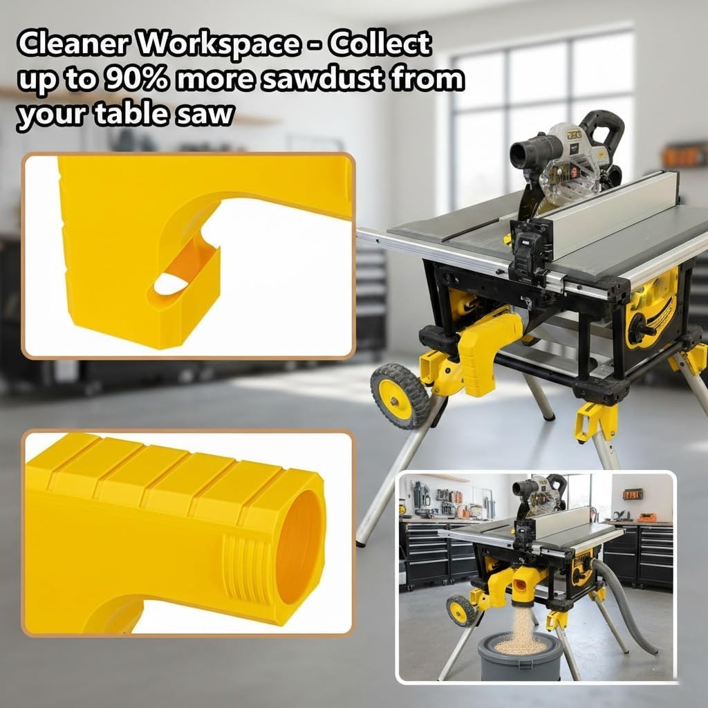 데스크탑 톱밥 수집 어댑터 스냅온 톱밥 수집기 포트 커 - Woodworking Dust Collection 리뷰 및 가격