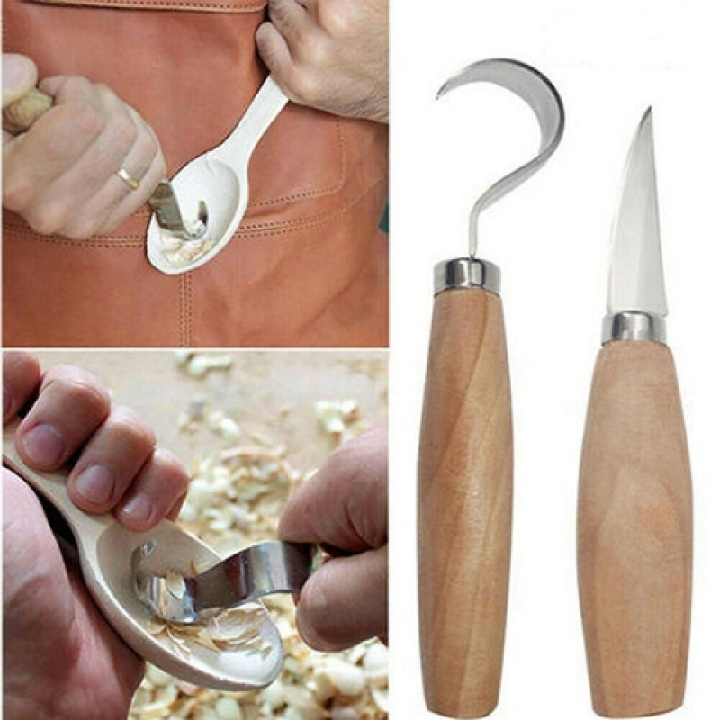 목공 조각칼, 치즐, 훅 나이프, 조각 도구, 인체공학 - Woodworking Basics 리뷰 및 가격