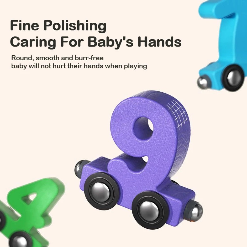 1세트 0-10 숫자 디지털 기차 장난감 화려한 자석식 - Woodworking Kids Toys 리뷰 및 가격