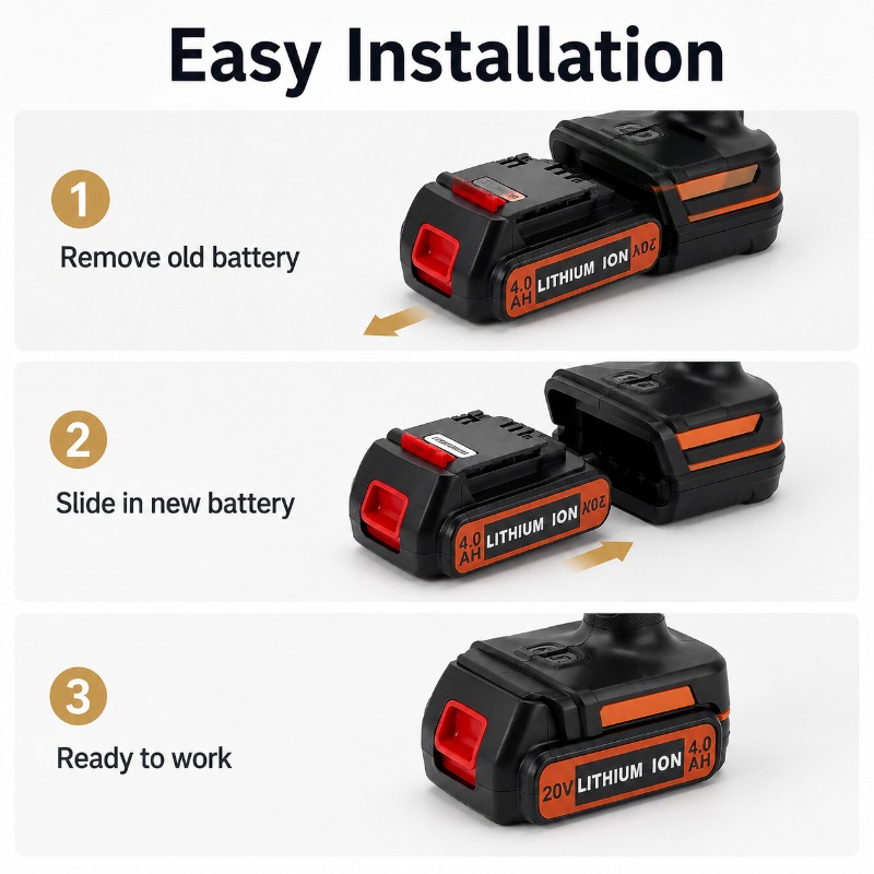 블랙앤데커 20V 배터리 무선 공구용 20V 6.0Ah - Black+Decker Tool Cordless 리뷰 및 가격
