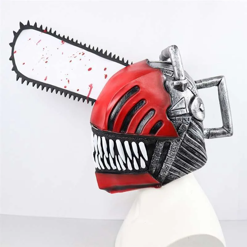 체인소맨 포치타 마스크 할로윈 코스튬 파티 의상 소품  - Woodworking Mask 리뷰 및 가격