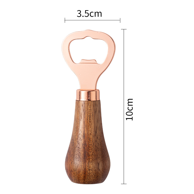 개인 로고 나무 손잡이가 있는 스테인레스 스틸 맥주 병 - Woodworking Logos 리뷰 및 가격