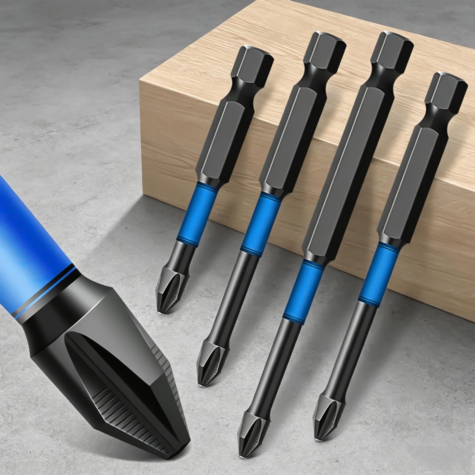 스크루드라이버 비트 세트 6피스 자기식 헤비듀티 필립스 - Woodworking Drill 리뷰 및 가격